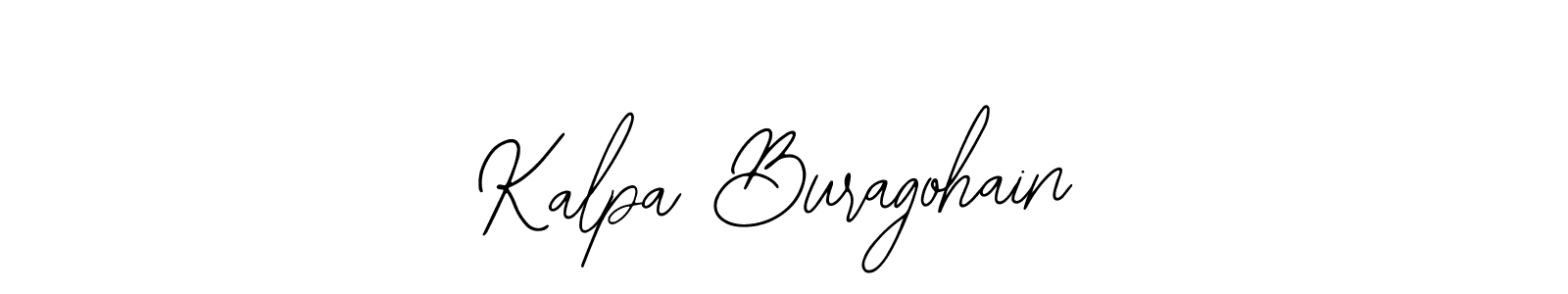 How to make Kalpa Buragohain signature? Bearetta-2O07w is a professional autograph style. Create handwritten signature for Kalpa Buragohain name. Kalpa Buragohain signature style 12 images and pictures png