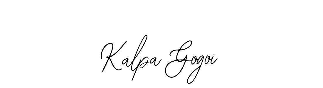 Create a beautiful signature design for name Kalpa Gogoi. With this signature (Bearetta-2O07w) fonts, you can make a handwritten signature for free. Kalpa Gogoi signature style 12 images and pictures png