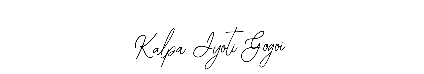 Design your own signature with our free online signature maker. With this signature software, you can create a handwritten (Bearetta-2O07w) signature for name Kalpa Jyoti Gogoi. Kalpa Jyoti Gogoi signature style 12 images and pictures png