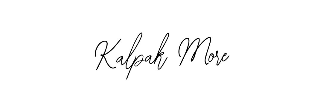 It looks lik you need a new signature style for name Kalpak More. Design unique handwritten (Bearetta-2O07w) signature with our free signature maker in just a few clicks. Kalpak More signature style 12 images and pictures png