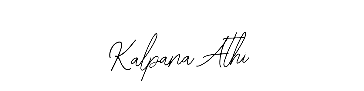 Design your own signature with our free online signature maker. With this signature software, you can create a handwritten (Bearetta-2O07w) signature for name Kalpana Athi. Kalpana Athi signature style 12 images and pictures png