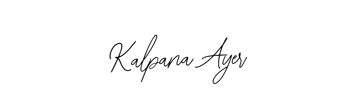 Also You can easily find your signature by using the search form. We will create Kalpana Ayer name handwritten signature images for you free of cost using Bearetta-2O07w sign style. Kalpana Ayer signature style 12 images and pictures png