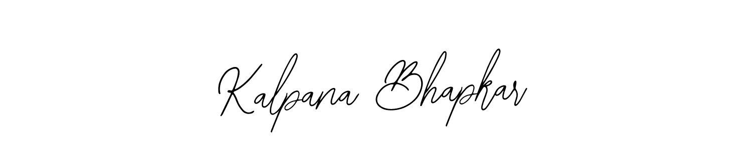 Design your own signature with our free online signature maker. With this signature software, you can create a handwritten (Bearetta-2O07w) signature for name Kalpana Bhapkar. Kalpana Bhapkar signature style 12 images and pictures png