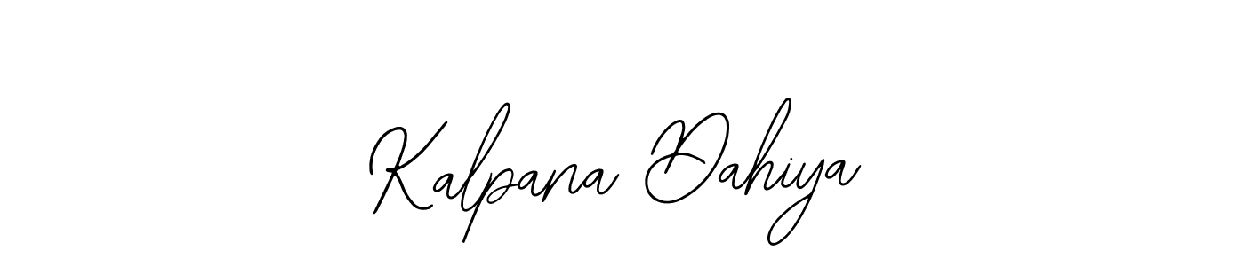 Create a beautiful signature design for name Kalpana Dahiya. With this signature (Bearetta-2O07w) fonts, you can make a handwritten signature for free. Kalpana Dahiya signature style 12 images and pictures png