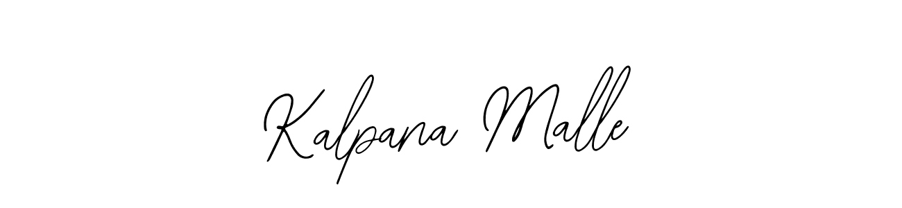 Make a beautiful signature design for name Kalpana Malle. With this signature (Bearetta-2O07w) style, you can create a handwritten signature for free. Kalpana Malle signature style 12 images and pictures png