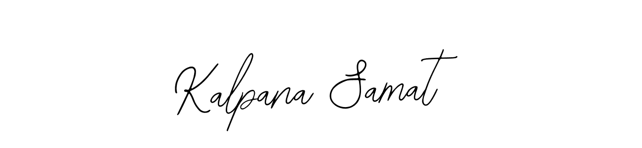 It looks lik you need a new signature style for name Kalpana Samat. Design unique handwritten (Bearetta-2O07w) signature with our free signature maker in just a few clicks. Kalpana Samat signature style 12 images and pictures png