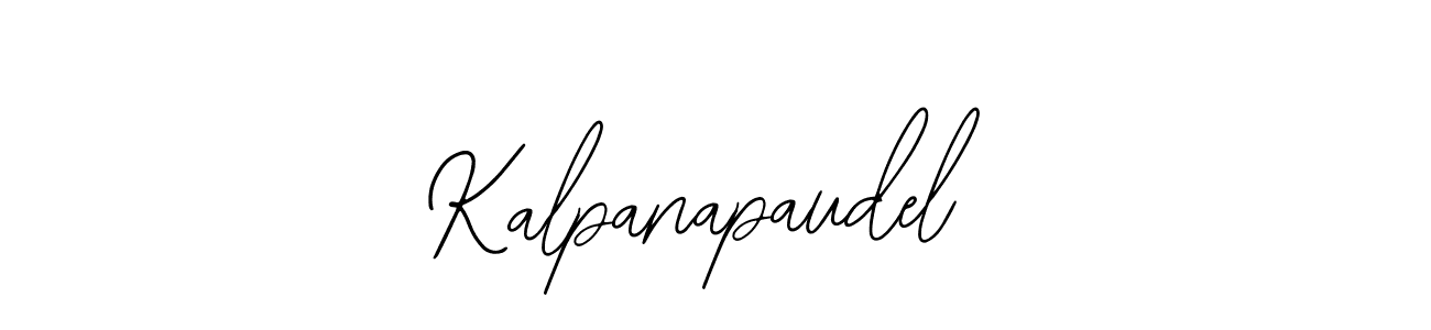 The best way (Bearetta-2O07w) to make a short signature is to pick only two or three words in your name. The name Kalpanapaudel include a total of six letters. For converting this name. Kalpanapaudel signature style 12 images and pictures png