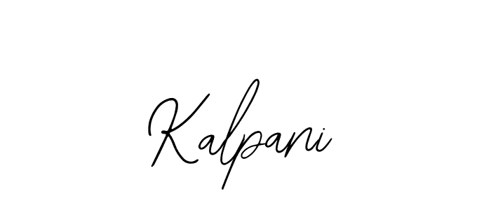 Use a signature maker to create a handwritten signature online. With this signature software, you can design (Bearetta-2O07w) your own signature for name Kalpani. Kalpani signature style 12 images and pictures png