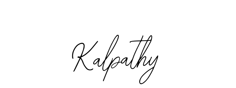 Use a signature maker to create a handwritten signature online. With this signature software, you can design (Bearetta-2O07w) your own signature for name Kalpathy. Kalpathy signature style 12 images and pictures png