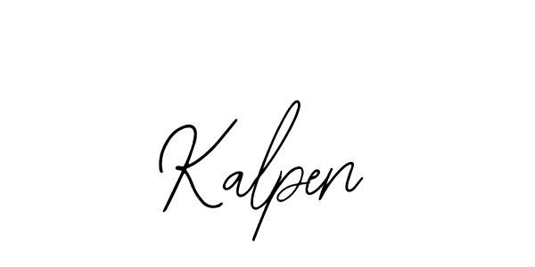 Make a beautiful signature design for name Kalpen. Use this online signature maker to create a handwritten signature for free. Kalpen signature style 12 images and pictures png