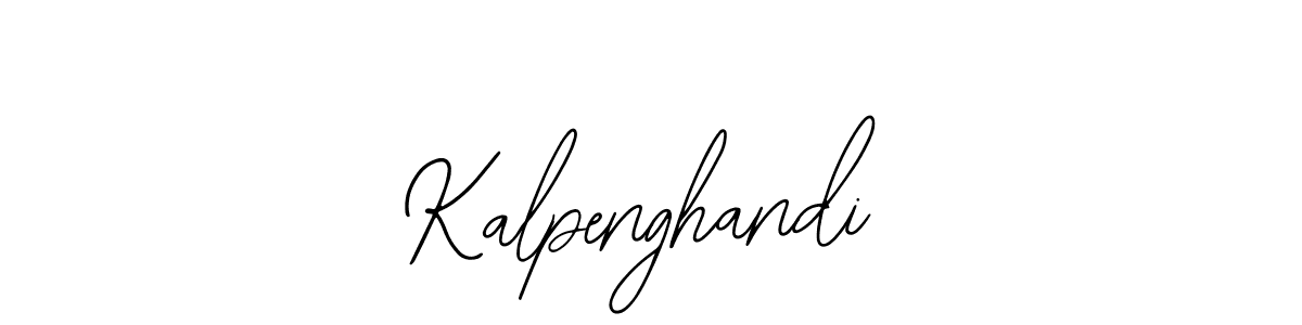 Make a beautiful signature design for name Kalpenghandi. With this signature (Bearetta-2O07w) style, you can create a handwritten signature for free. Kalpenghandi signature style 12 images and pictures png