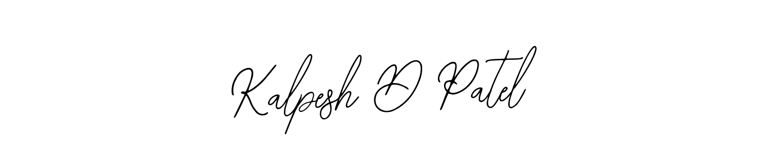 Design your own signature with our free online signature maker. With this signature software, you can create a handwritten (Bearetta-2O07w) signature for name Kalpesh D Patel. Kalpesh D Patel signature style 12 images and pictures png