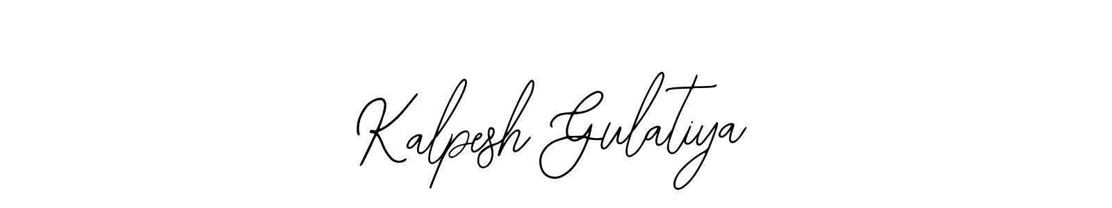 Make a beautiful signature design for name Kalpesh Gulatiya. Use this online signature maker to create a handwritten signature for free. Kalpesh Gulatiya signature style 12 images and pictures png