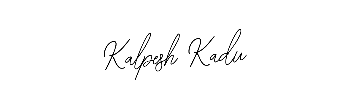 Design your own signature with our free online signature maker. With this signature software, you can create a handwritten (Bearetta-2O07w) signature for name Kalpesh Kadu. Kalpesh Kadu signature style 12 images and pictures png