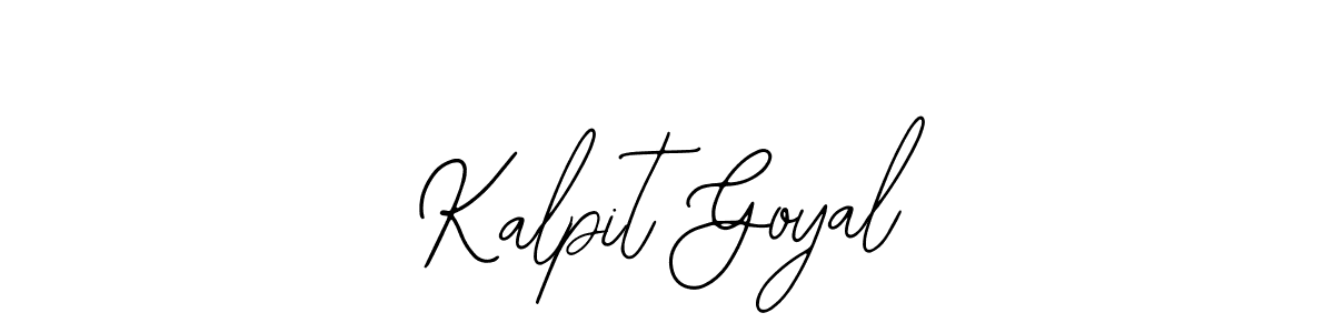 Best and Professional Signature Style for Kalpit Goyal. Bearetta-2O07w Best Signature Style Collection. Kalpit Goyal signature style 12 images and pictures png