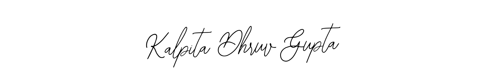 It looks lik you need a new signature style for name Kalpita Dhruv Gupta. Design unique handwritten (Bearetta-2O07w) signature with our free signature maker in just a few clicks. Kalpita Dhruv Gupta signature style 12 images and pictures png