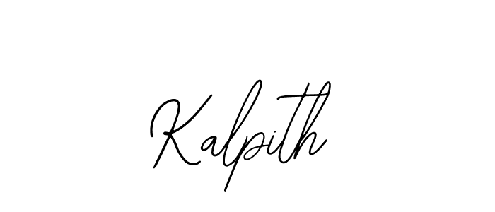 The best way (Bearetta-2O07w) to make a short signature is to pick only two or three words in your name. The name Kalpith include a total of six letters. For converting this name. Kalpith signature style 12 images and pictures png