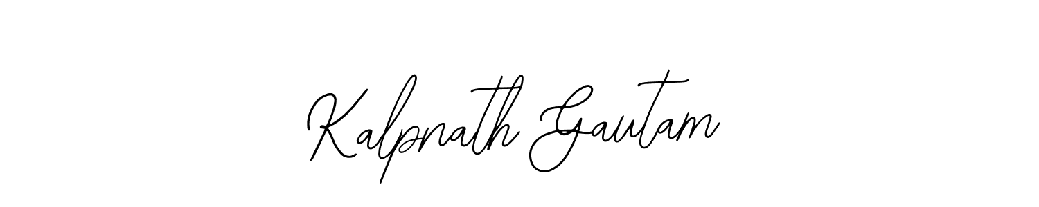 It looks lik you need a new signature style for name Kalpnath Gautam. Design unique handwritten (Bearetta-2O07w) signature with our free signature maker in just a few clicks. Kalpnath Gautam signature style 12 images and pictures png