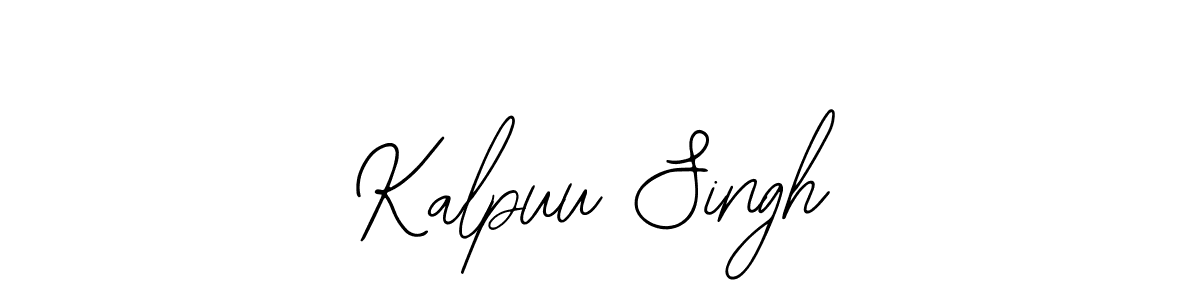 Make a beautiful signature design for name Kalpuu Singh. With this signature (Bearetta-2O07w) style, you can create a handwritten signature for free. Kalpuu Singh signature style 12 images and pictures png