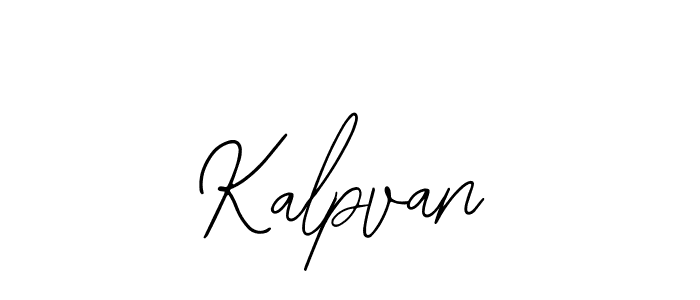 Also You can easily find your signature by using the search form. We will create Kalpvan name handwritten signature images for you free of cost using Bearetta-2O07w sign style. Kalpvan signature style 12 images and pictures png