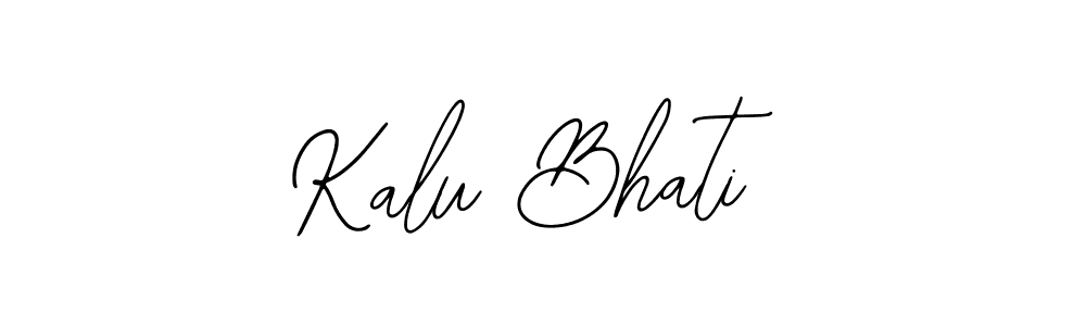Also You can easily find your signature by using the search form. We will create Kalu Bhati name handwritten signature images for you free of cost using Bearetta-2O07w sign style. Kalu Bhati signature style 12 images and pictures png