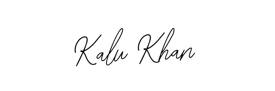 Also we have Kalu Khan name is the best signature style. Create professional handwritten signature collection using Bearetta-2O07w autograph style. Kalu Khan signature style 12 images and pictures png