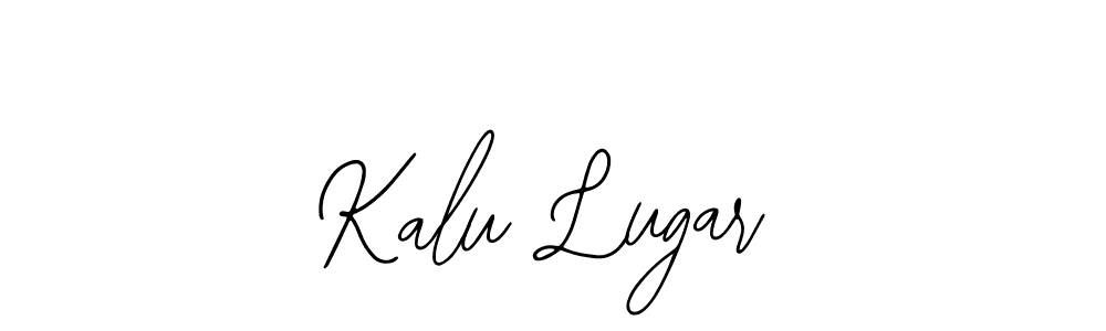 Kalu Lugar stylish signature style. Best Handwritten Sign (Bearetta-2O07w) for my name. Handwritten Signature Collection Ideas for my name Kalu Lugar. Kalu Lugar signature style 12 images and pictures png