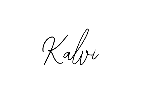 How to make Kalvi name signature. Use Bearetta-2O07w style for creating short signs online. This is the latest handwritten sign. Kalvi signature style 12 images and pictures png