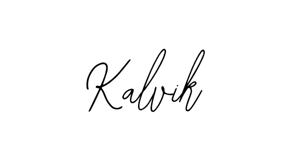 if you are searching for the best signature style for your name Kalvik. so please give up your signature search. here we have designed multiple signature styles  using Bearetta-2O07w. Kalvik signature style 12 images and pictures png