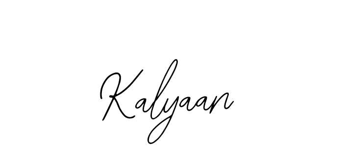Use a signature maker to create a handwritten signature online. With this signature software, you can design (Bearetta-2O07w) your own signature for name Kalyaan. Kalyaan signature style 12 images and pictures png