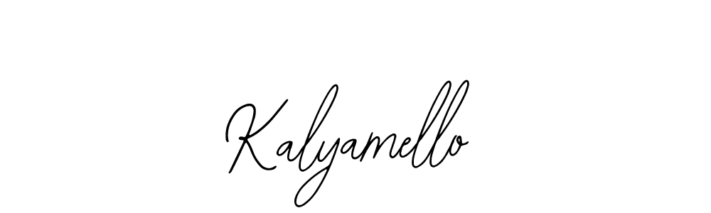 Best and Professional Signature Style for Kalyamello. Bearetta-2O07w Best Signature Style Collection. Kalyamello signature style 12 images and pictures png