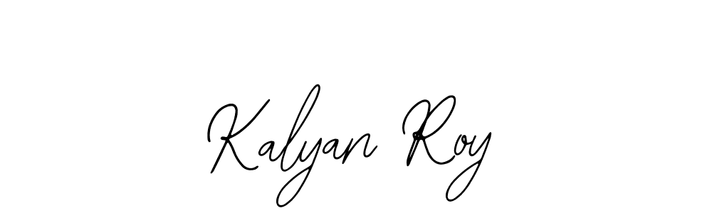 Use a signature maker to create a handwritten signature online. With this signature software, you can design (Bearetta-2O07w) your own signature for name Kalyan Roy. Kalyan Roy signature style 12 images and pictures png