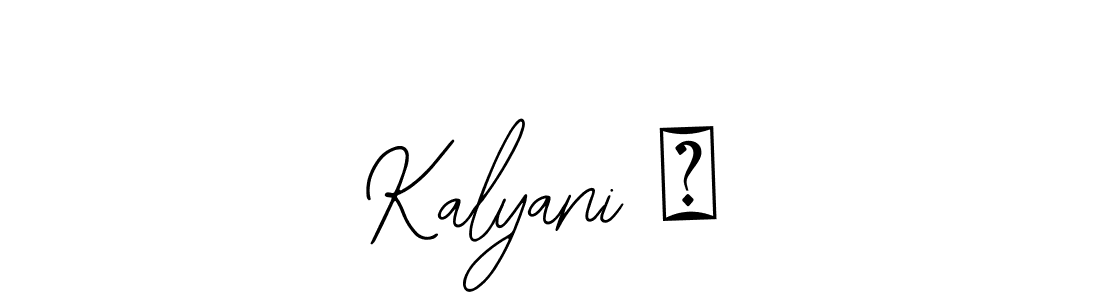 Create a beautiful signature design for name Kalyani ✨. With this signature (Bearetta-2O07w) fonts, you can make a handwritten signature for free. Kalyani ✨ signature style 12 images and pictures png