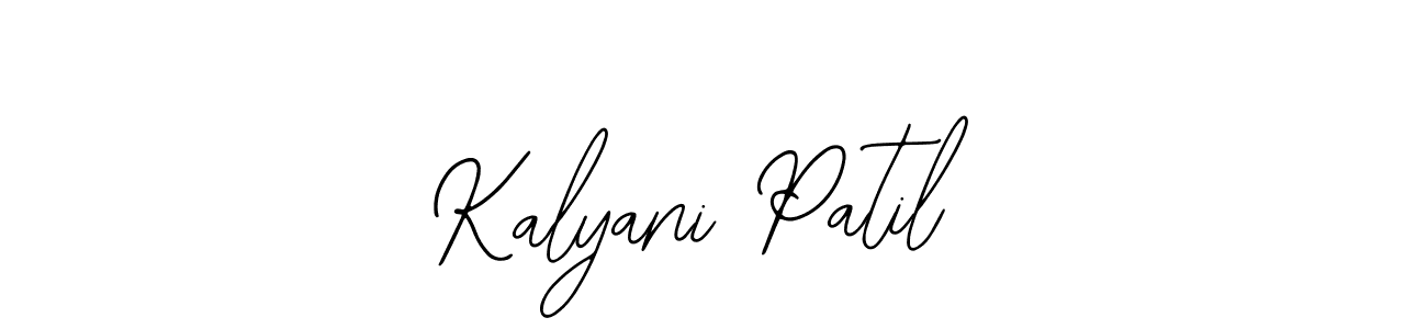 Similarly Bearetta-2O07w is the best handwritten signature design. Signature creator online .You can use it as an online autograph creator for name Kalyani Patil. Kalyani Patil signature style 12 images and pictures png