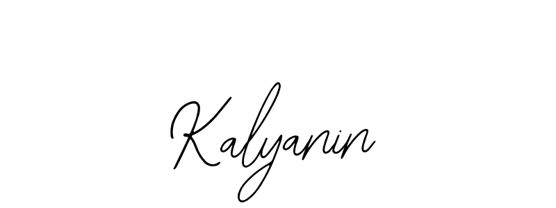 The best way (Bearetta-2O07w) to make a short signature is to pick only two or three words in your name. The name Kalyanin include a total of six letters. For converting this name. Kalyanin signature style 12 images and pictures png