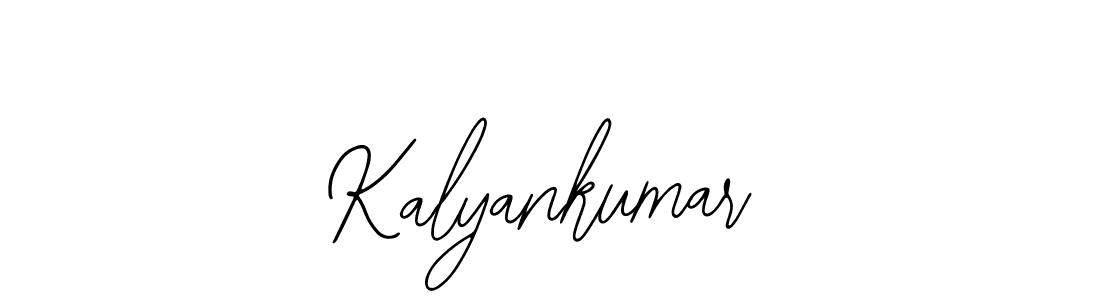 Use a signature maker to create a handwritten signature online. With this signature software, you can design (Bearetta-2O07w) your own signature for name Kalyankumar. Kalyankumar signature style 12 images and pictures png