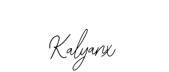 Also we have Kalyanx name is the best signature style. Create professional handwritten signature collection using Bearetta-2O07w autograph style. Kalyanx signature style 12 images and pictures png