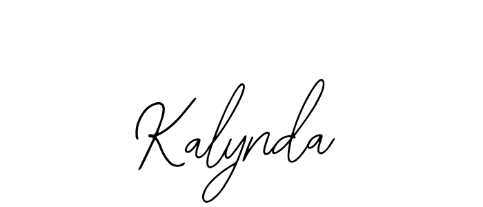 How to make Kalynda signature? Bearetta-2O07w is a professional autograph style. Create handwritten signature for Kalynda name. Kalynda signature style 12 images and pictures png