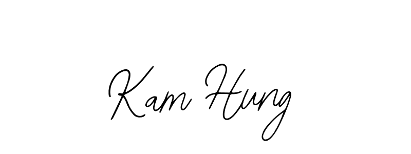 Make a beautiful signature design for name Kam Hung. With this signature (Bearetta-2O07w) style, you can create a handwritten signature for free. Kam Hung signature style 12 images and pictures png