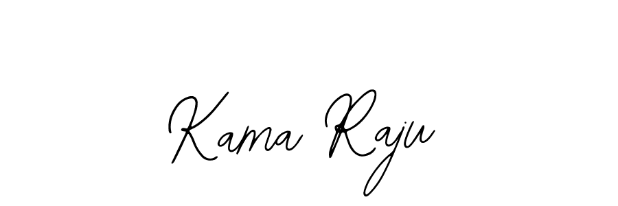 You should practise on your own different ways (Bearetta-2O07w) to write your name (Kama Raju) in signature. don't let someone else do it for you. Kama Raju signature style 12 images and pictures png