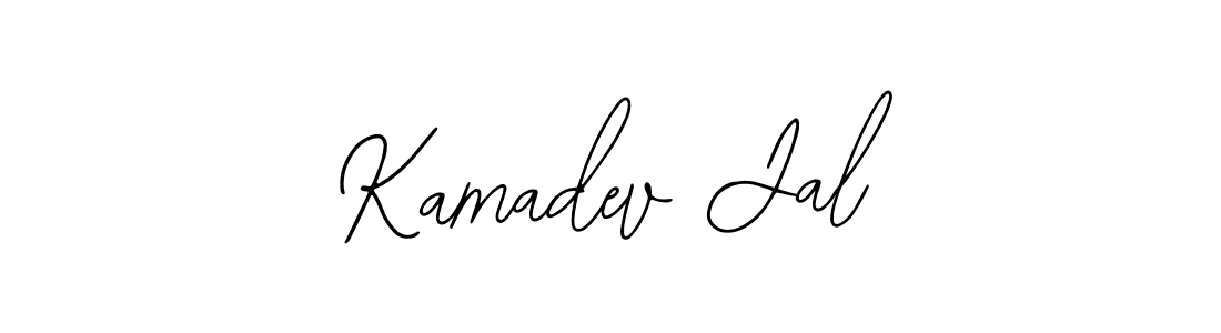 How to make Kamadev Jal name signature. Use Bearetta-2O07w style for creating short signs online. This is the latest handwritten sign. Kamadev Jal signature style 12 images and pictures png