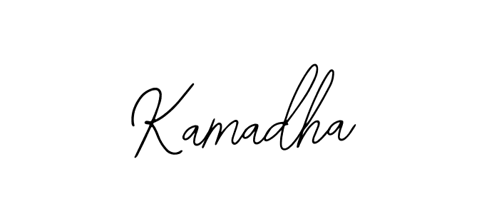 How to make Kamadha name signature. Use Bearetta-2O07w style for creating short signs online. This is the latest handwritten sign. Kamadha signature style 12 images and pictures png