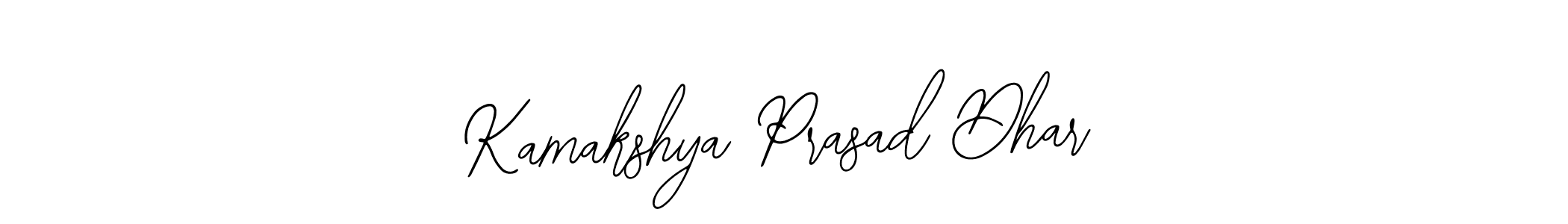 You should practise on your own different ways (Bearetta-2O07w) to write your name (Kamakshya Prasad Dhar) in signature. don't let someone else do it for you. Kamakshya Prasad Dhar signature style 12 images and pictures png