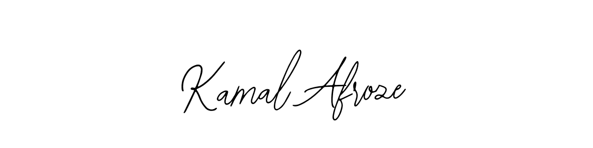 Kamal Afroze stylish signature style. Best Handwritten Sign (Bearetta-2O07w) for my name. Handwritten Signature Collection Ideas for my name Kamal Afroze. Kamal Afroze signature style 12 images and pictures png
