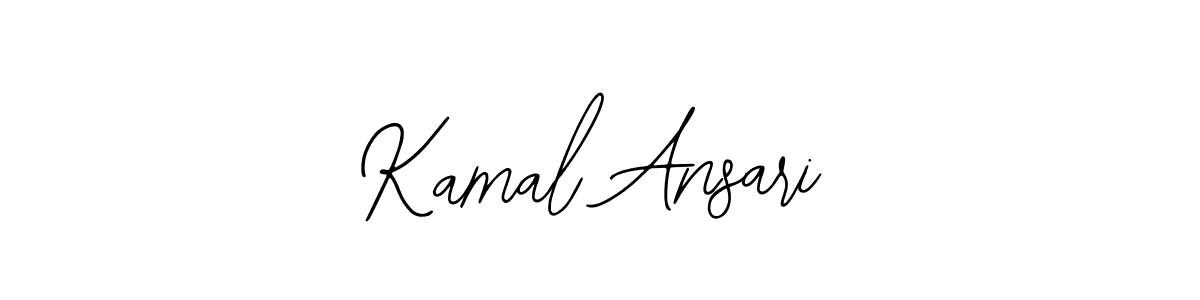 Bearetta-2O07w is a professional signature style that is perfect for those who want to add a touch of class to their signature. It is also a great choice for those who want to make their signature more unique. Get Kamal Ansari name to fancy signature for free. Kamal Ansari signature style 12 images and pictures png