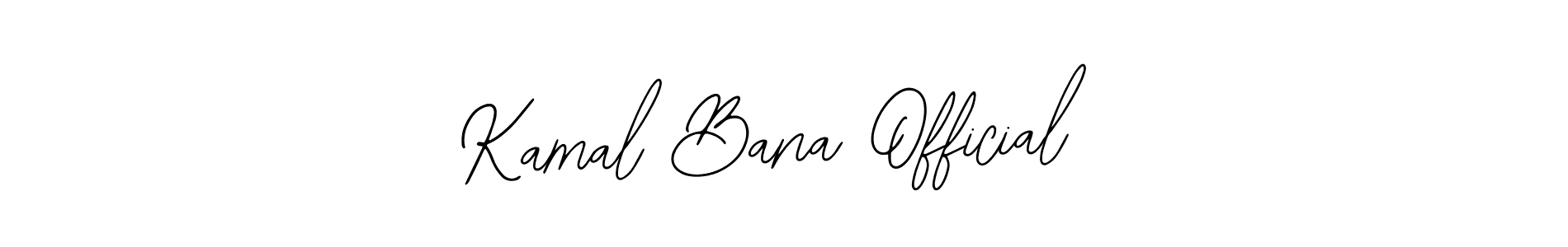 Also we have Kamal Bana Official name is the best signature style. Create professional handwritten signature collection using Bearetta-2O07w autograph style. Kamal Bana Official signature style 12 images and pictures png