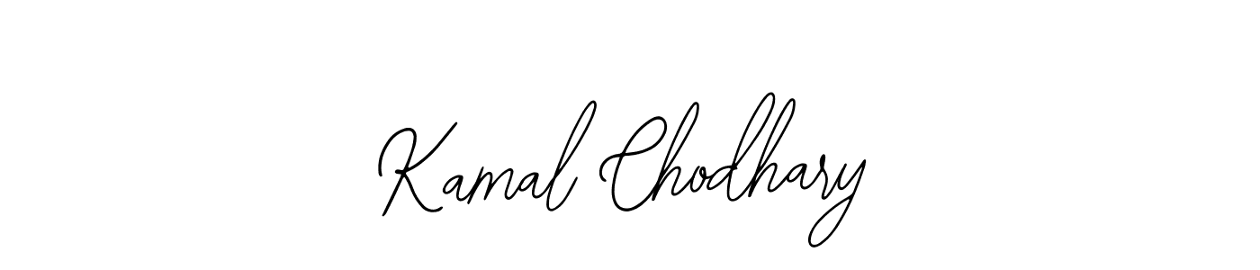 if you are searching for the best signature style for your name Kamal Chodhary. so please give up your signature search. here we have designed multiple signature styles  using Bearetta-2O07w. Kamal Chodhary signature style 12 images and pictures png