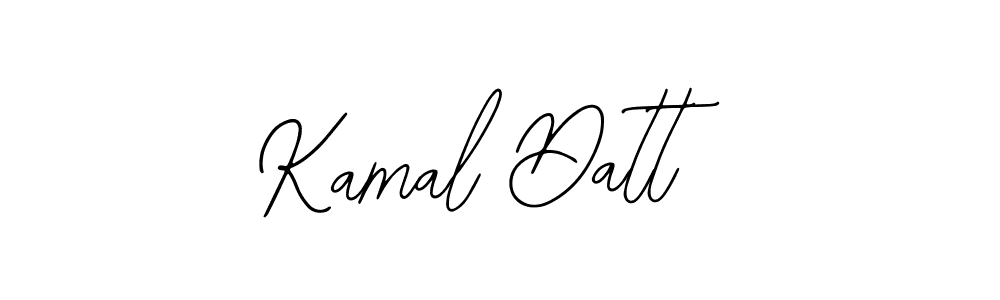 Create a beautiful signature design for name Kamal Datt. With this signature (Bearetta-2O07w) fonts, you can make a handwritten signature for free. Kamal Datt signature style 12 images and pictures png