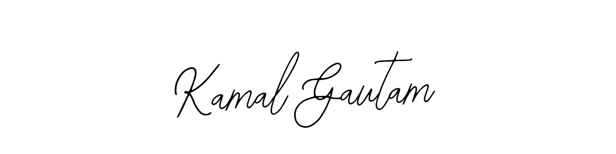 Make a beautiful signature design for name Kamal Gautam. With this signature (Bearetta-2O07w) style, you can create a handwritten signature for free. Kamal Gautam signature style 12 images and pictures png