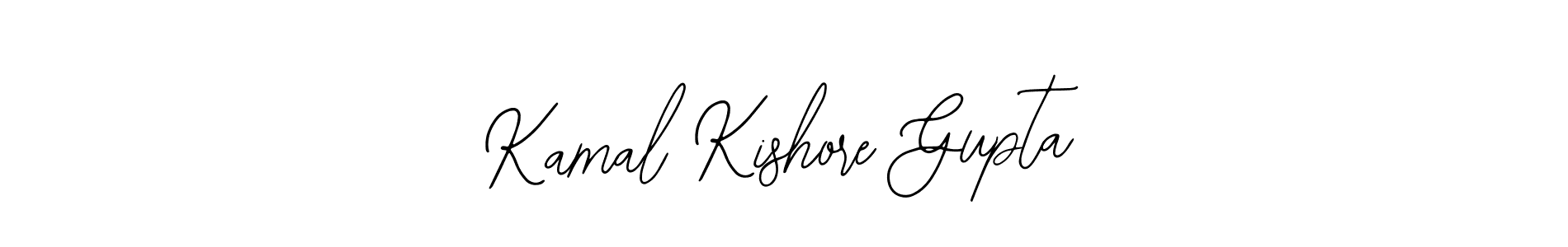 Use a signature maker to create a handwritten signature online. With this signature software, you can design (Bearetta-2O07w) your own signature for name Kamal Kishore Gupta. Kamal Kishore Gupta signature style 12 images and pictures png